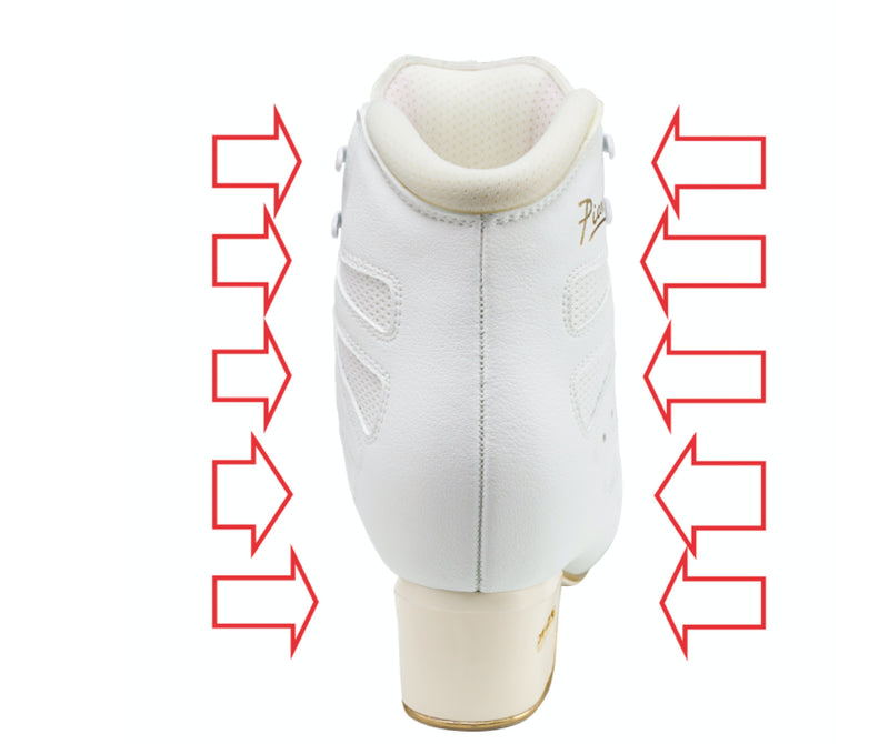 Edea White Piano Figure Ice Skating Highest Level Figure Skating Boots