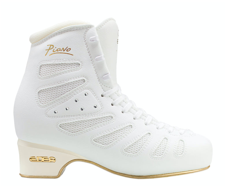 Edea White Piano Figure Ice Skating Highest Level Figure Skating Boots