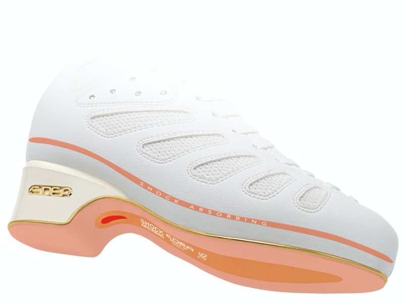 Edea White Piano Figure Ice Skating Highest Level Figure Skating Boots