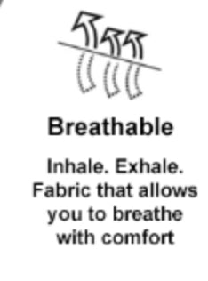 Edges & Dreams Ombre Blue Buff Style Face Mask