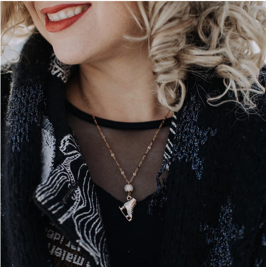 Melrose & Brilliance Touch of Rose Gold Necklace