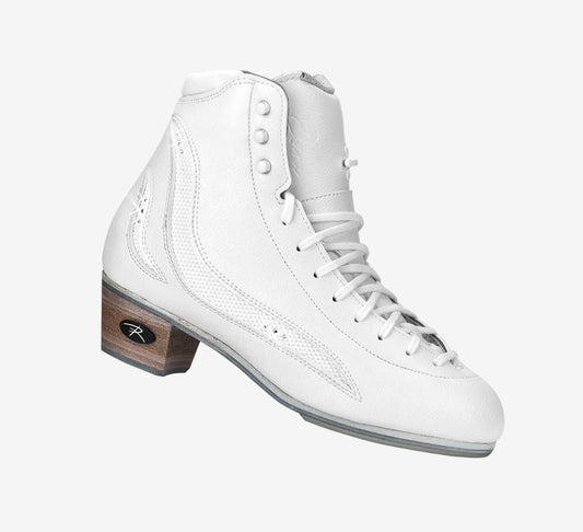 Riedell Elara White Ice Skating Boots