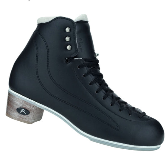 Riedell Vega Black Ice Figure Skating Boot