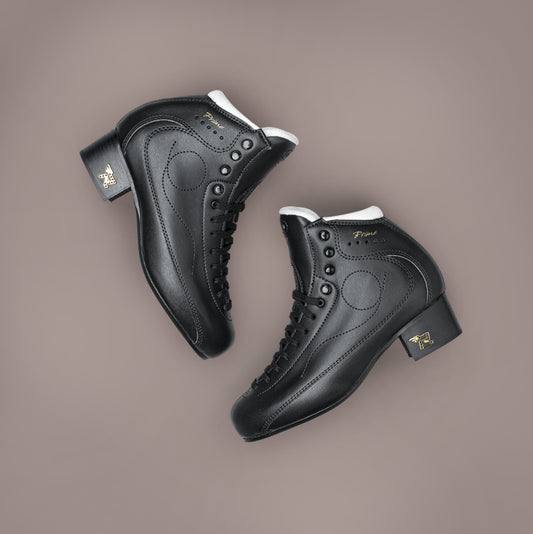 Mens Black Risport Dance Prime Figure Skating Ice Boots
