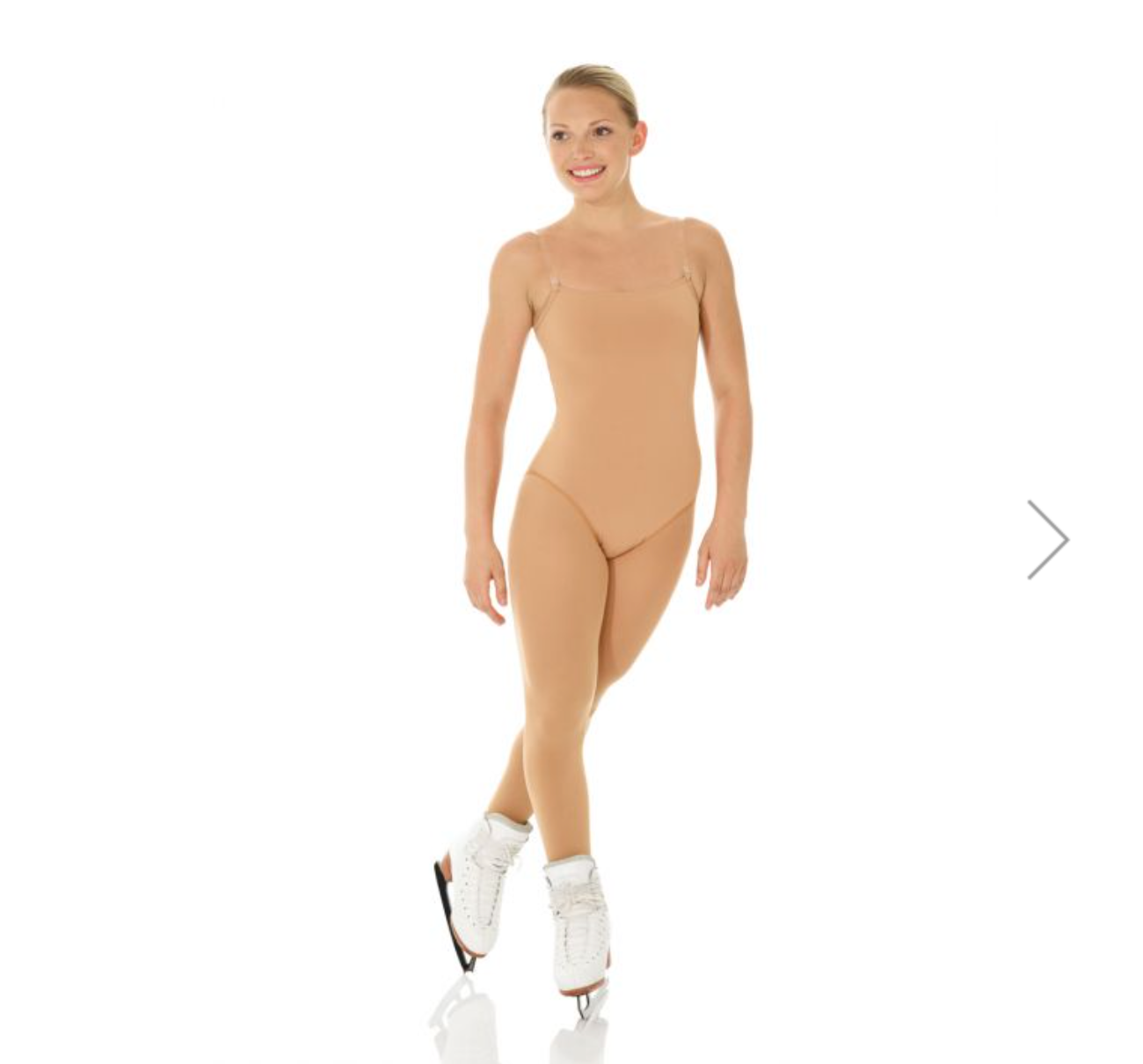 Mondor 11826 Nude Clear Strap Leotard