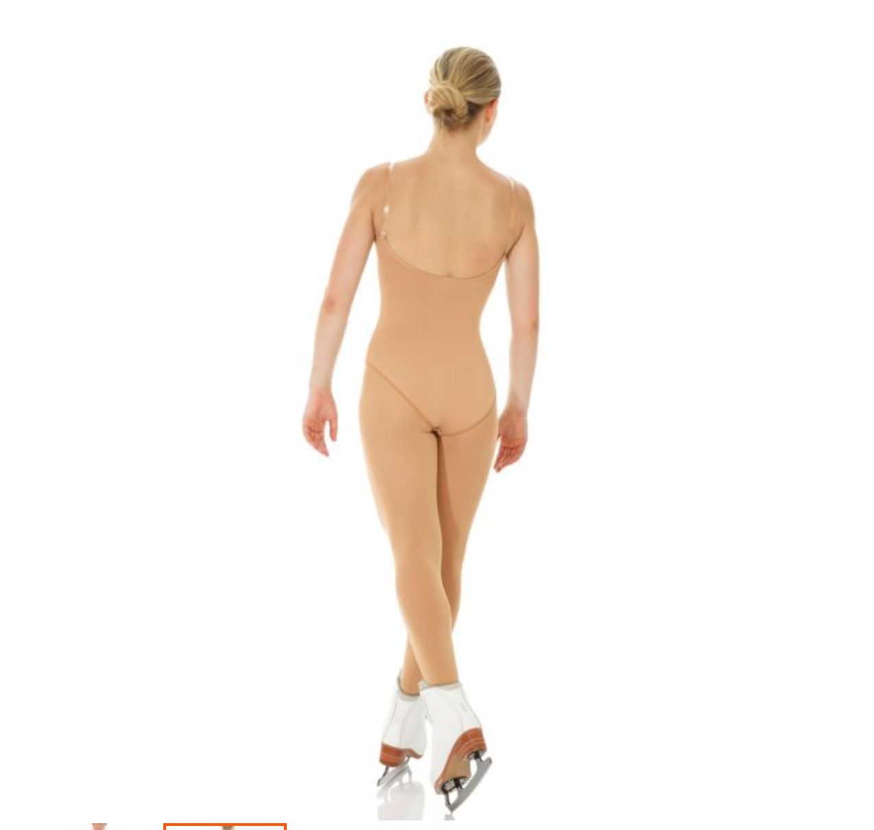 Mondor 11826 Nude Clear Strap Leotard
