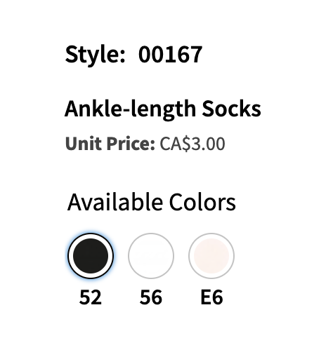 Mondor 167 Ankle Length Figure Skating Socks