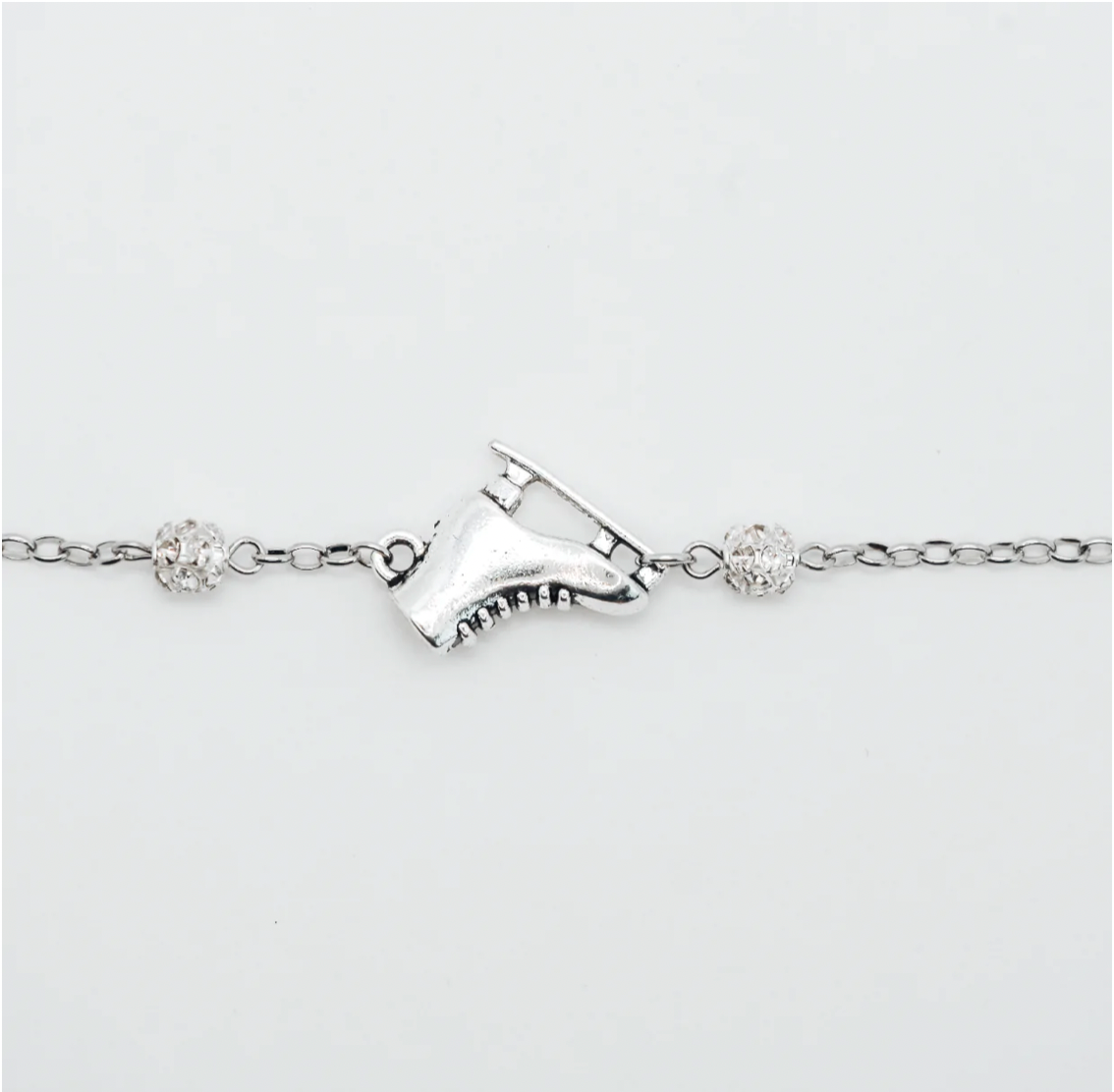 Brilliance & Melrose Clear Charming Skating Bracelet