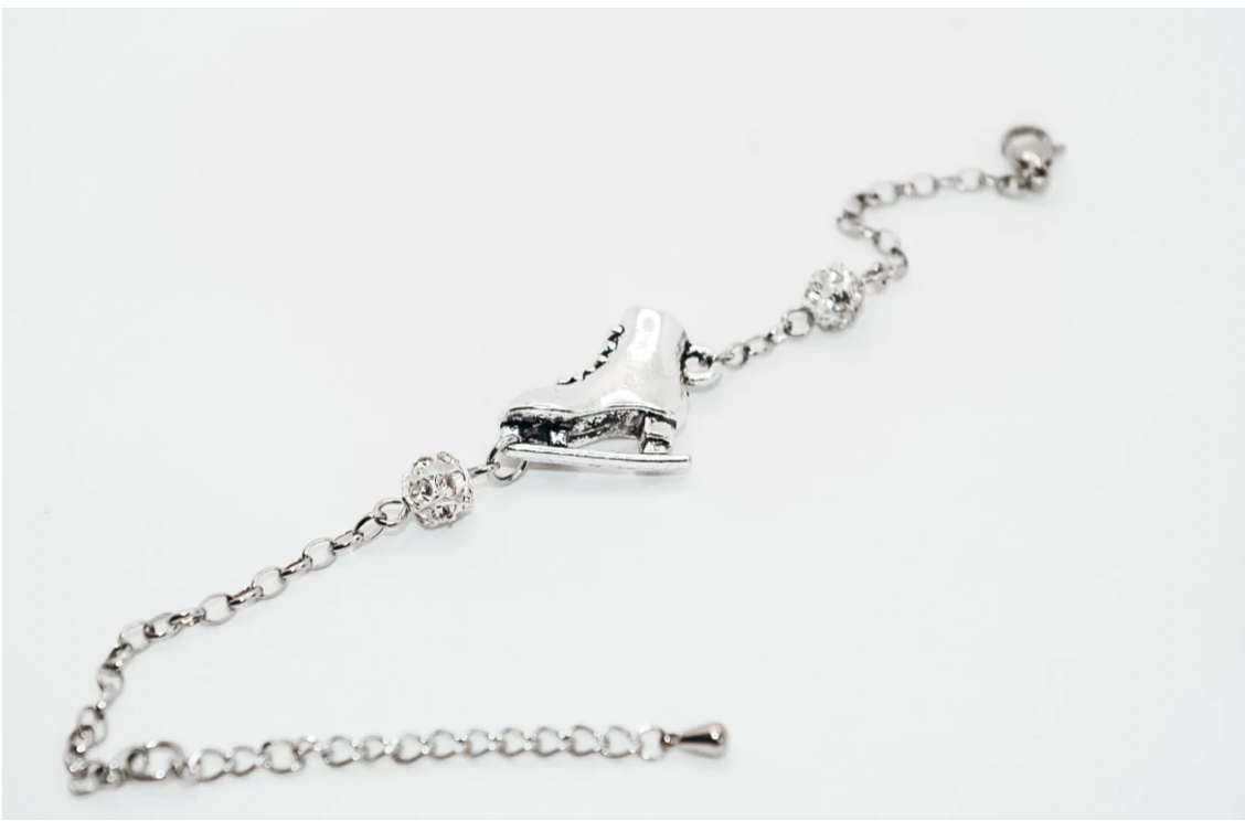 Brilliance & Melrose Clear Charming Skating Bracelet