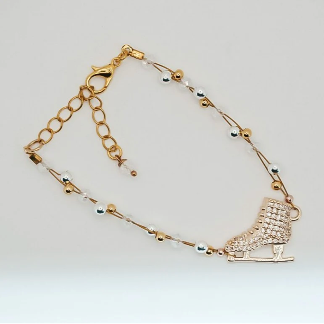 Brilliance & Melrose Golden Bracelet