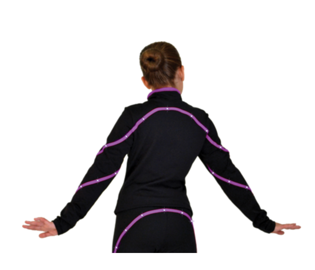 Chloe Noel J76 Jacket With Crystals