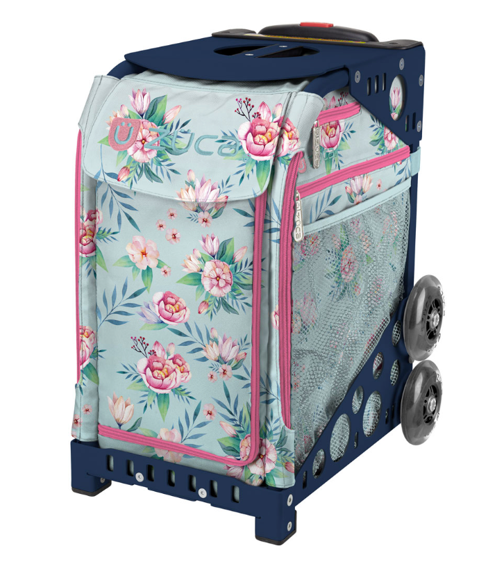 Zuca Blooms Insert Bag with Flashing Wheels Set