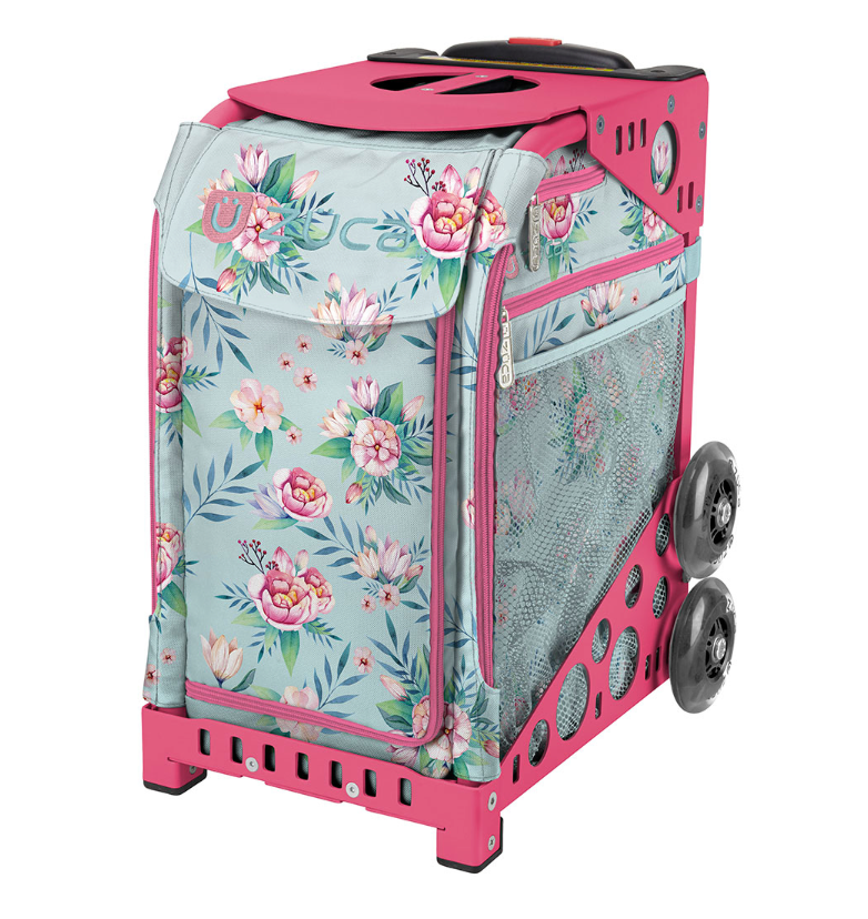 Zuca Blooms Insert Bag with Flashing Wheels Set