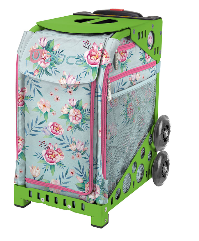 Zuca Blooms Insert Bag with Flashing Wheels Set