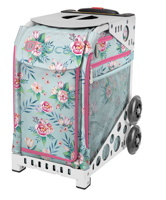 Zuca Blooms Insert Bag with Flashing Wheels Set