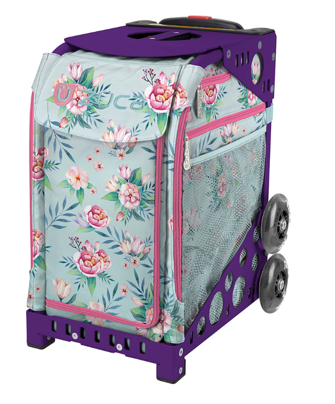 Zuca Blooms Insert Bag with Flashing Wheels Set