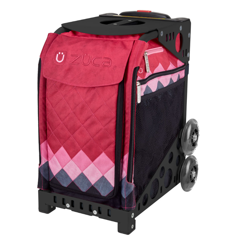Zuca Pink Diamonds Insert with Optional Rolling Frame