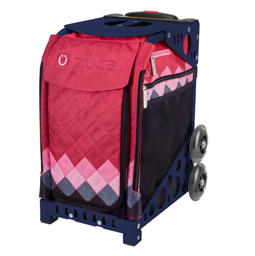 Zuca Pink Diamonds Insert with Optional Rolling Frame