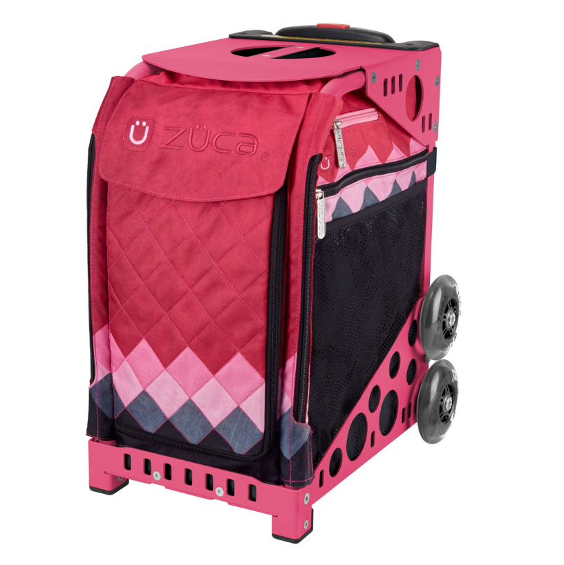Zuca Pink Diamonds Insert with Optional Rolling Frame