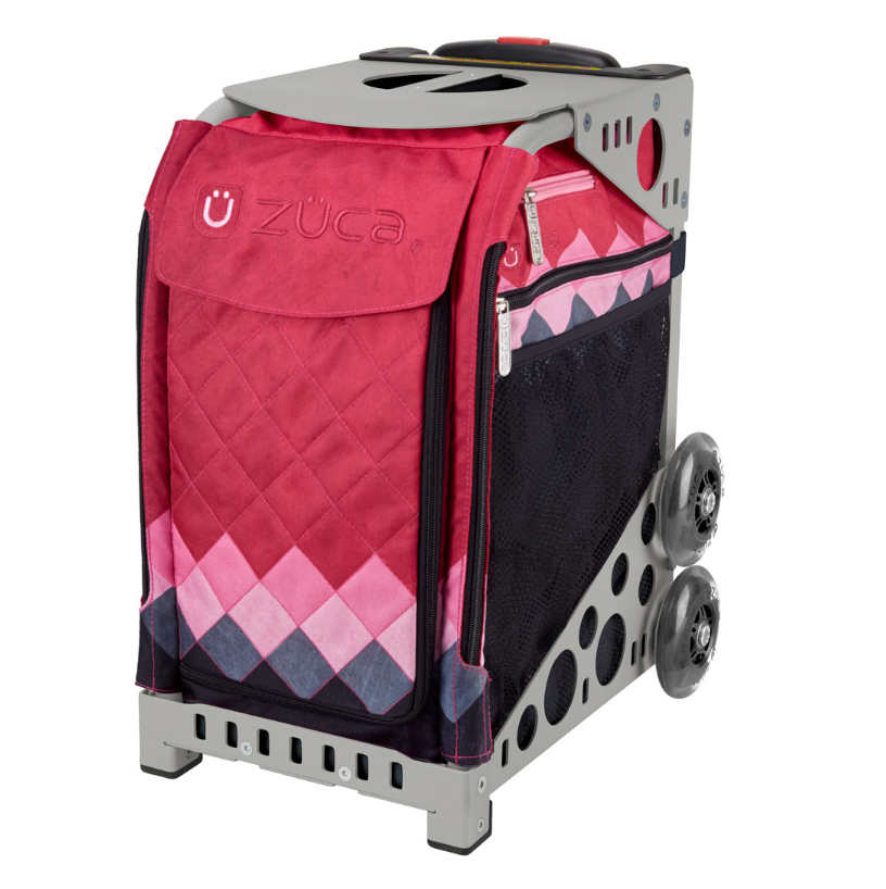 Zuca Pink Diamonds Insert with Optional Rolling Frame