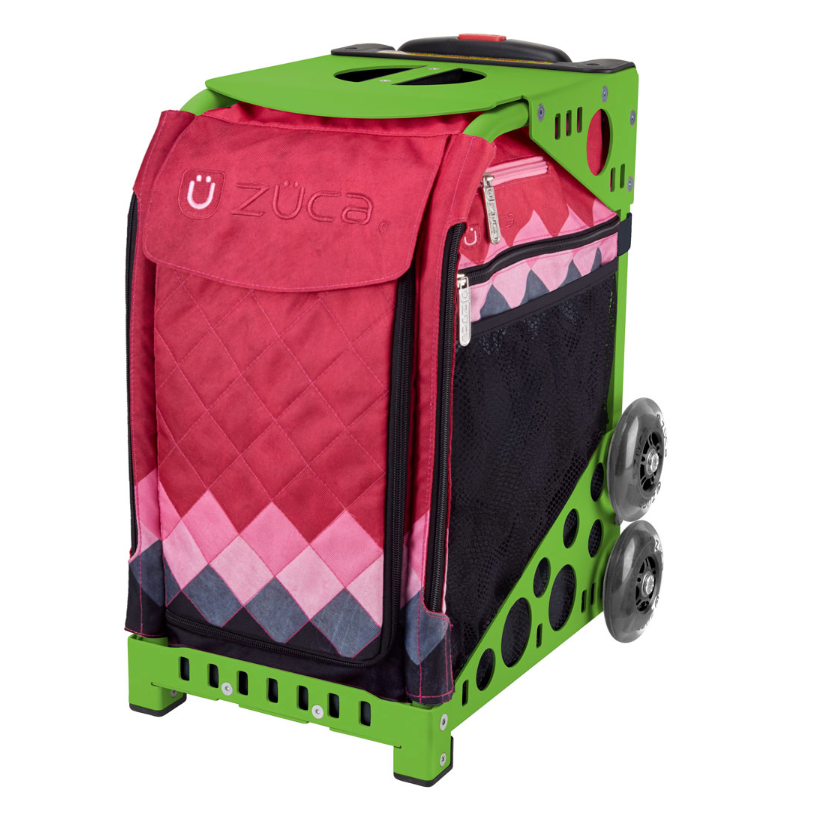 Zuca Pink Diamonds Insert with Optional Rolling Frame