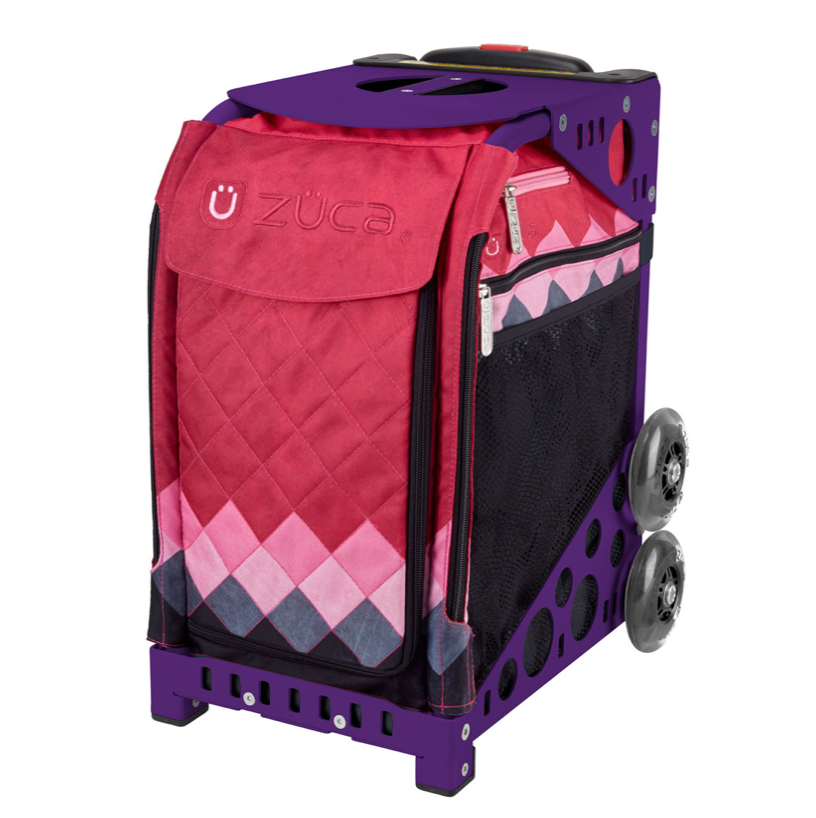 Zuca Pink Diamonds Insert with Optional Rolling Frame