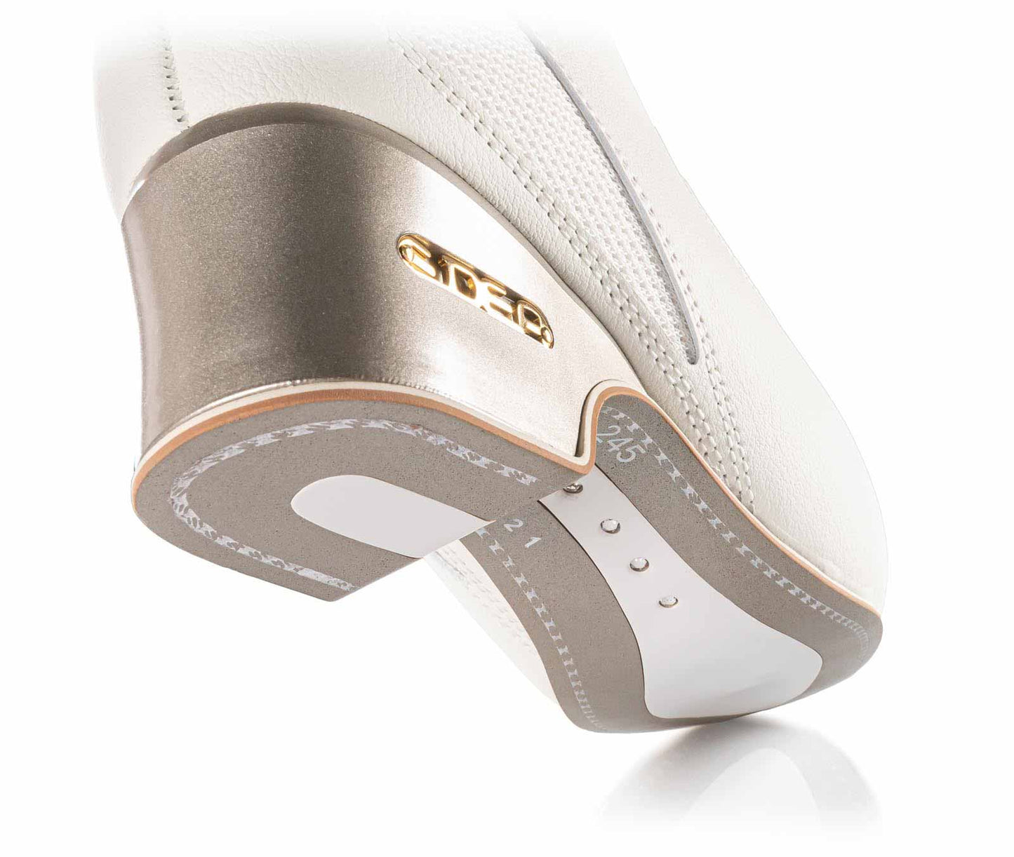 Edea Ice Fly Figure Skating Boots in White