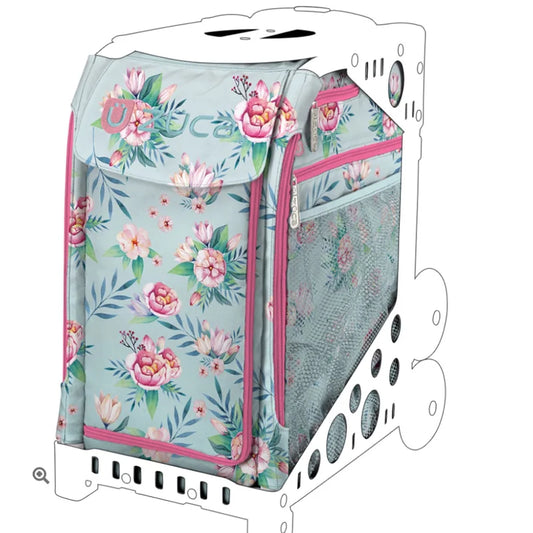 Zuca Blooms Insert Bag with Flashing Wheels Set