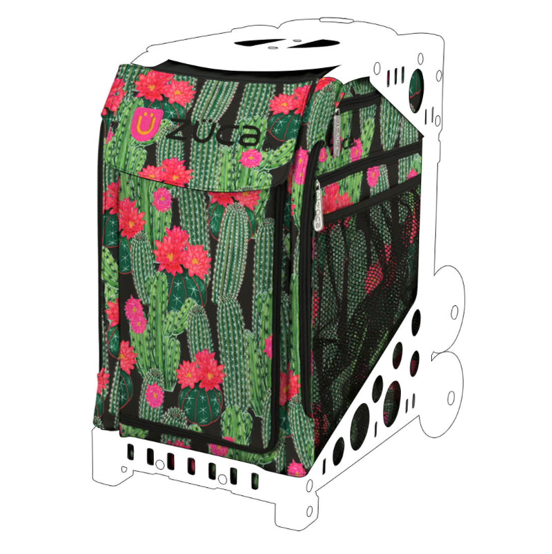 Zuca Desert Blooms Insert Bag With Rolling Wheels