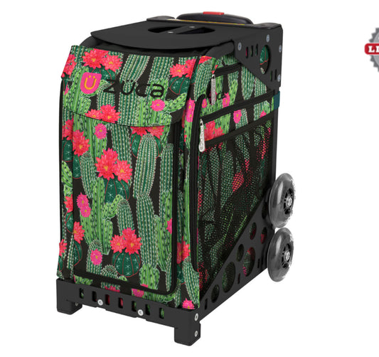 Zuca Desert Blooms Insert Bag With Rolling Wheels