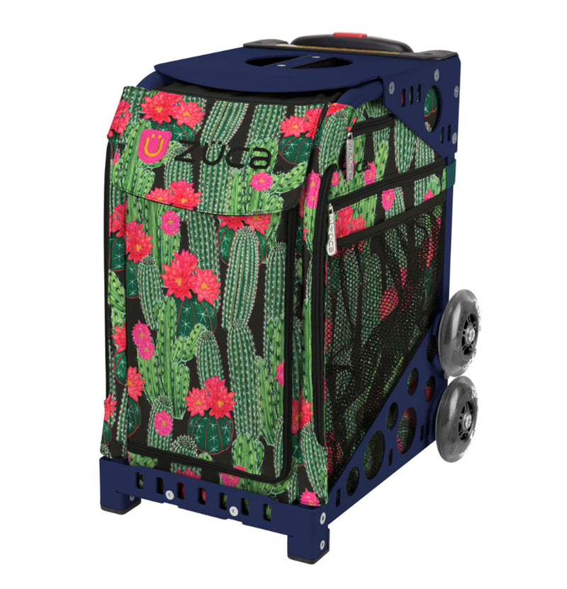 Zuca Desert Blooms Insert Bag With Rolling Wheels