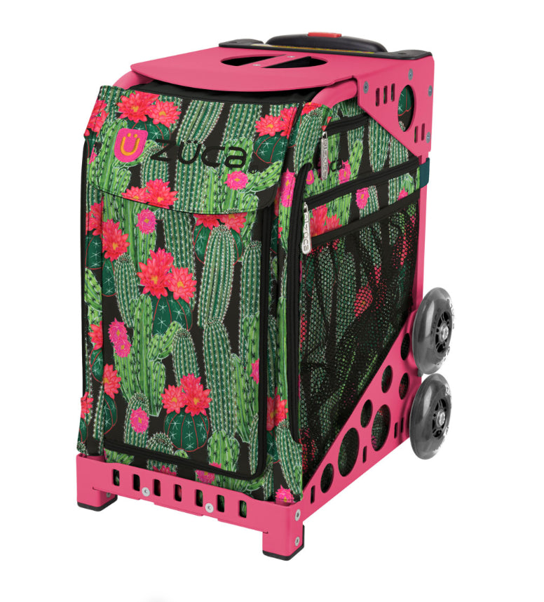 Zuca Desert Blooms Insert Bag With Rolling Wheels