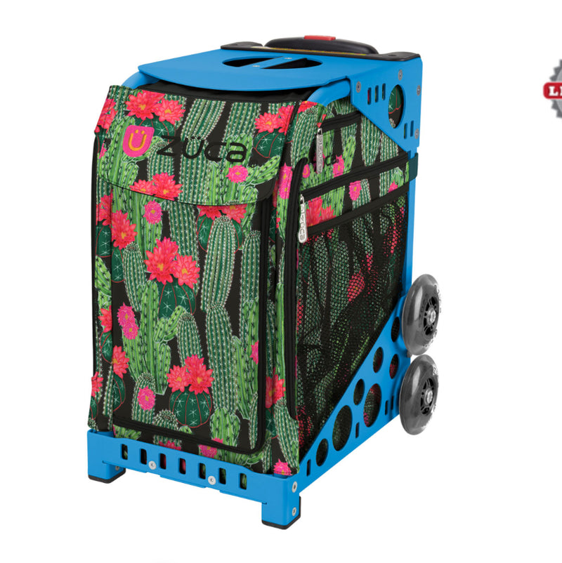 Zuca Desert Blooms Insert Bag With Rolling Wheels