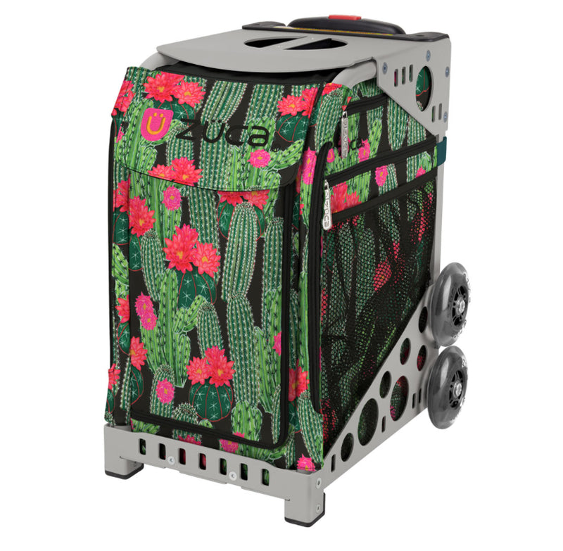 Zuca Desert Blooms Insert Bag With Rolling Wheels