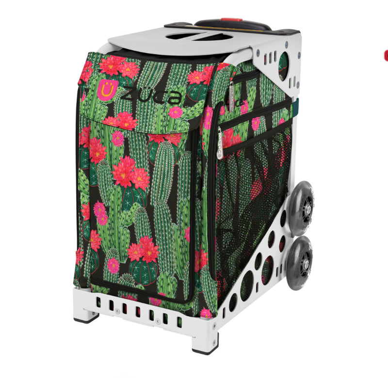 Zuca Desert Blooms Insert Bag With Rolling Wheels