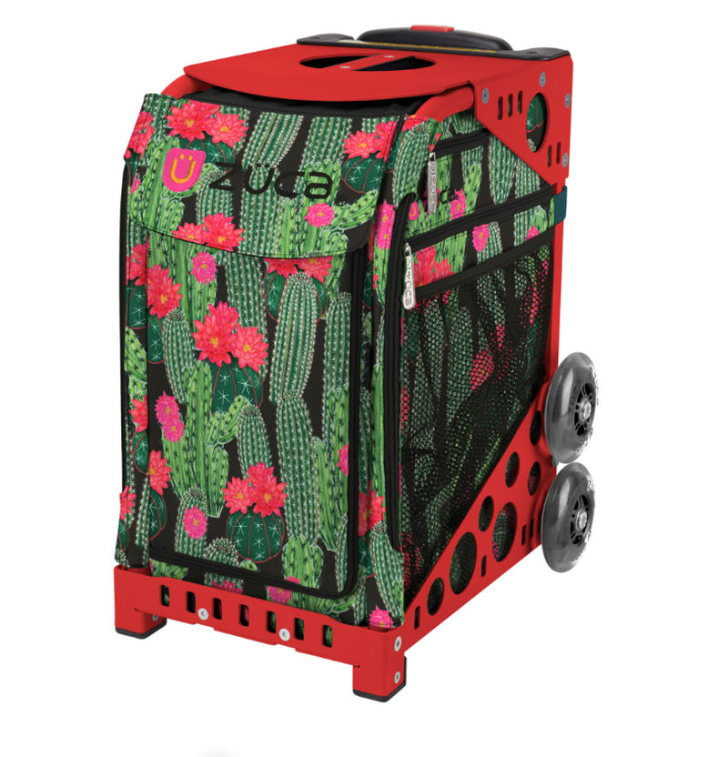 Zuca Desert Blooms Insert Bag With Rolling Wheels