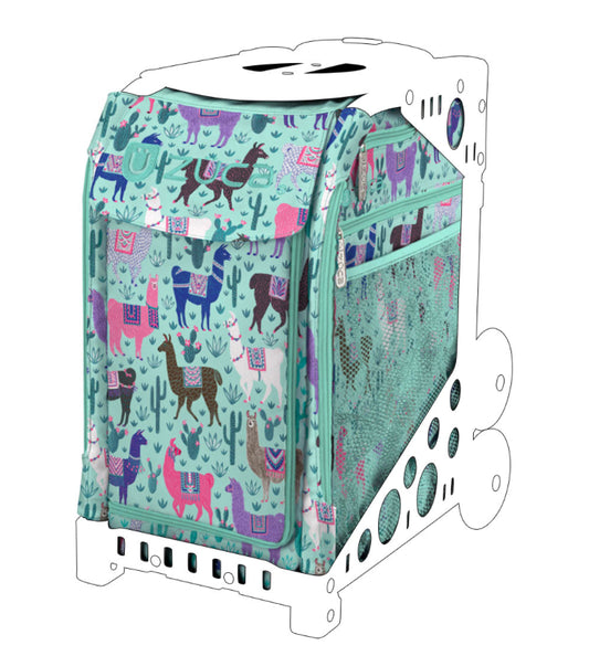 Zuca Llama Rama Insert Bag with Optional Rolling Frame