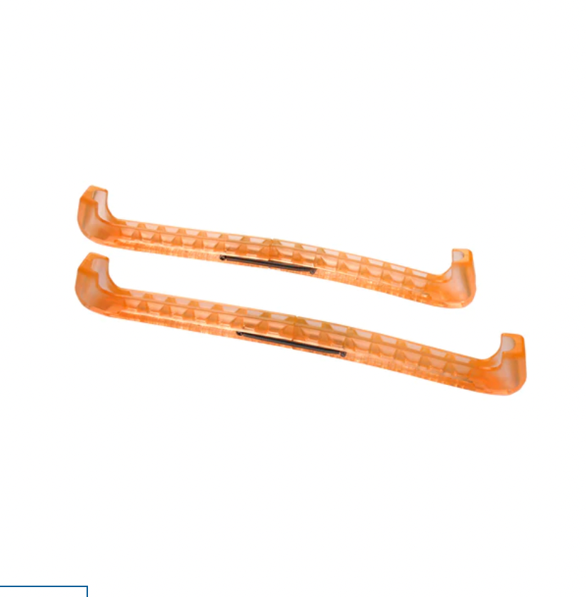 A&R blade guards coral glitter on a white background