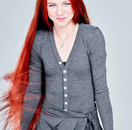 Brilliance & Melrose Button-up Bodysuit