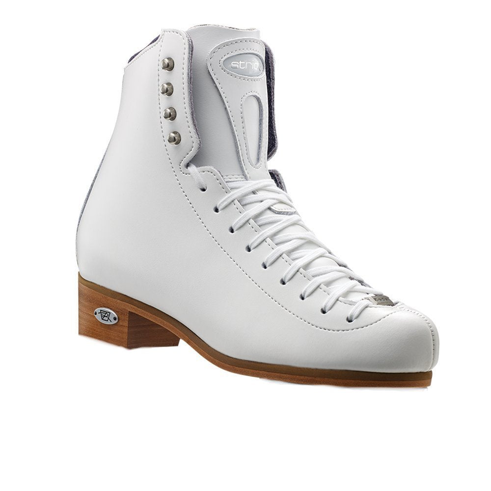 Riedell 23 Stride Girls White Figure Skate Boots
