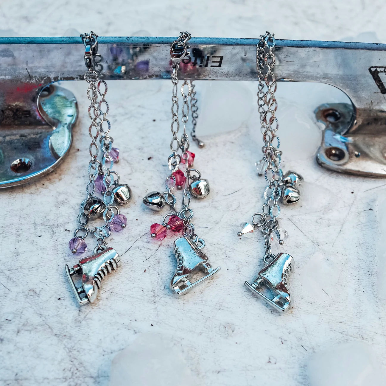 Brilliance & Melrose Pink Charming skating bracelet