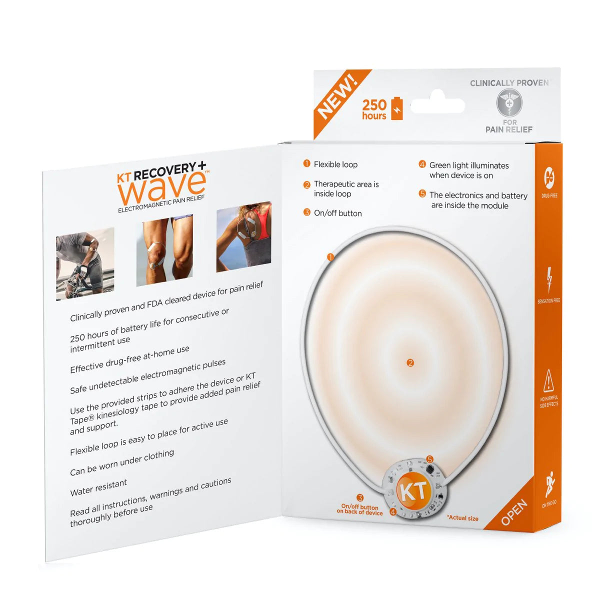 KT recovery wave electromagnetic pain relief