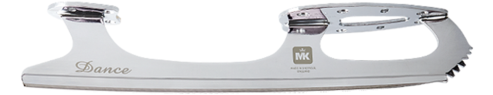 MK Ice Dance Figure Skating Blade for Partner Work and Fast Twizzles