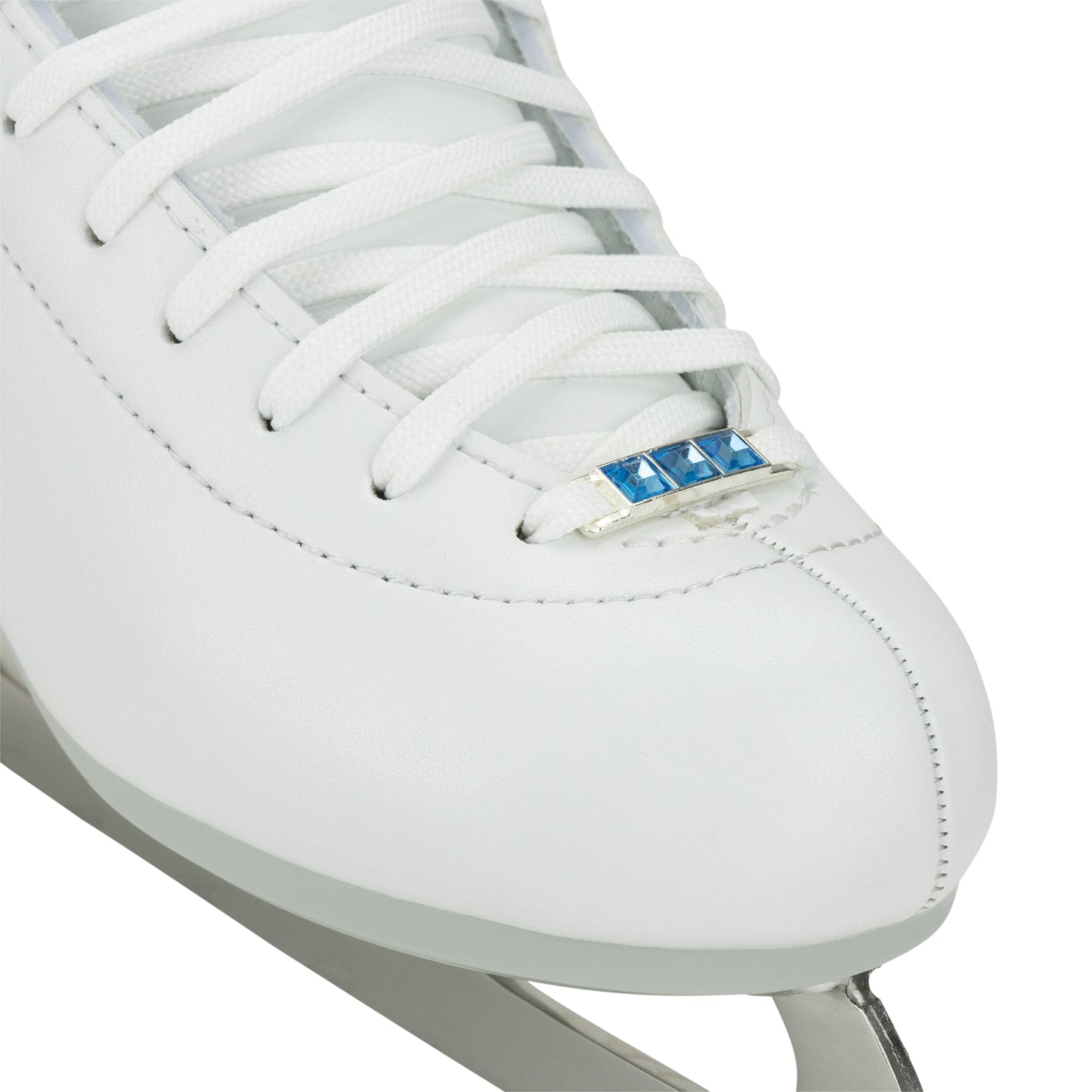 Riedell White Topaz Ice Figure Skating Skate