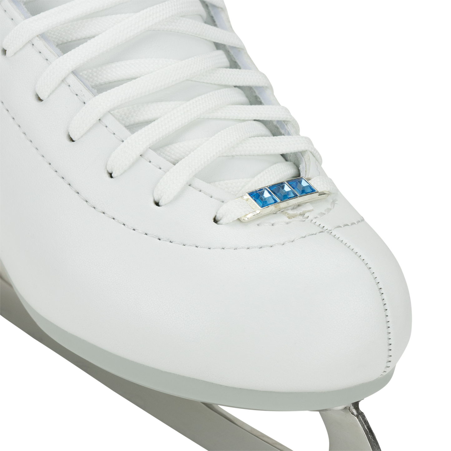 Riedell White Topaz Ice Figure Skating Skate