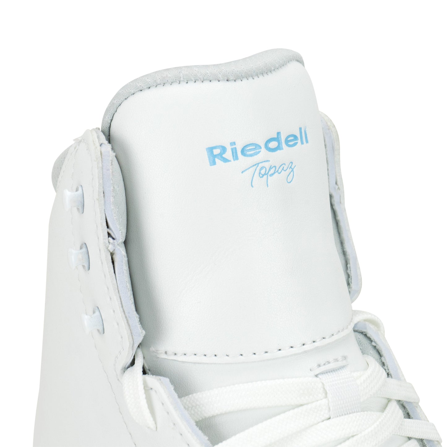 Riedell White Topaz Ice Figure Skating Skate