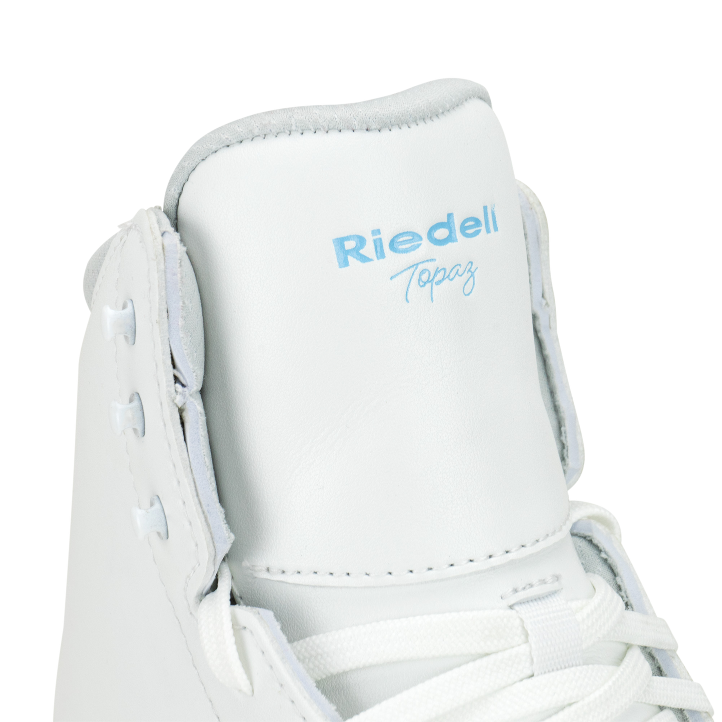 Riedell White Topaz Ice Figure Skating Skate