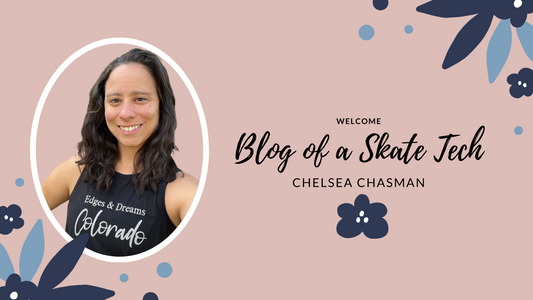 Chelsea Chasman owner of figure skating store Edges and Dreams headshot