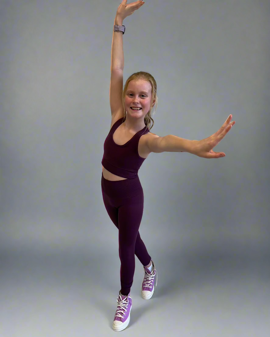 Brilliance & Melrose Woven Wonder Skating Twin-Set