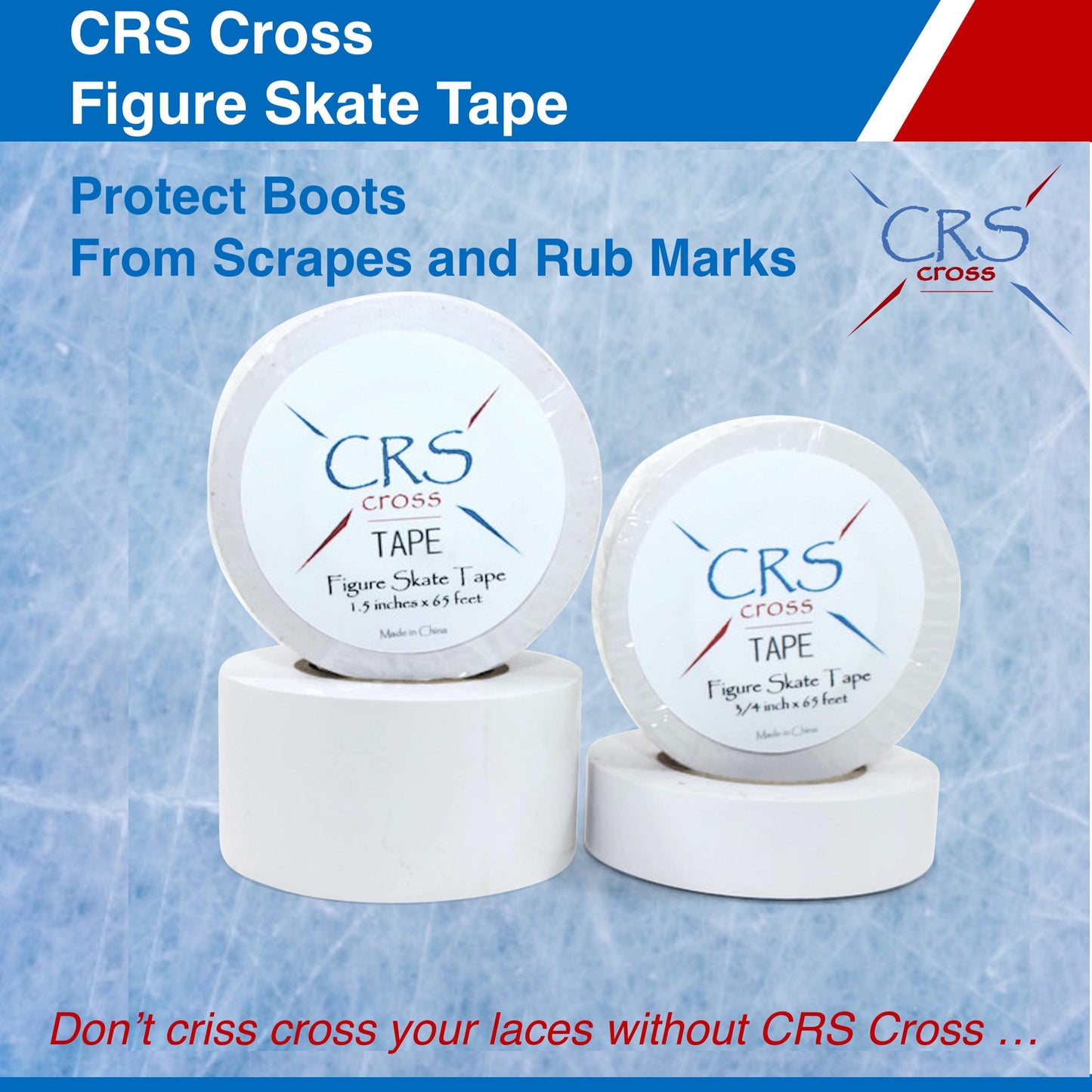 CRS Cross Figure Skate Tape